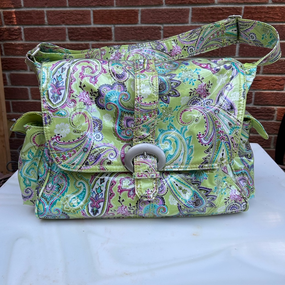 Vibrant Paisley Kalencom Baby Bag